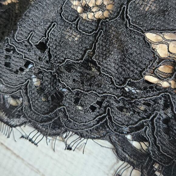 NBD X Nave Twins Strapless Lace Black Cocktail Dress Sz XS - Picture 6 of 7